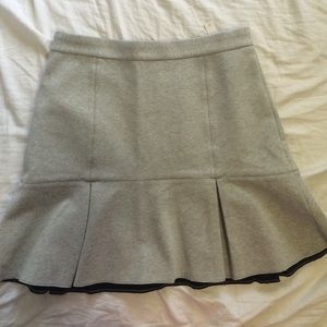 Madewell bonded ruffle skirt. NWT