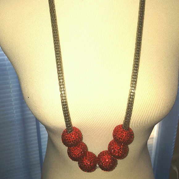 Lisa Disco Fashion Statement Necklace - Picture 3 of 3