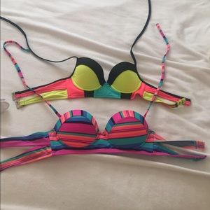 🍍one day sale🍍2 colorful bikini tops