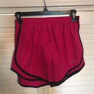 Pink nike shorts