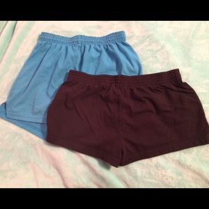 Bundle Soffe short (teal and black) pack!!