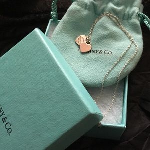 Return to Tiffany Mini Double Heart Pendant