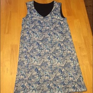 NWT. Nally & Millie reversible shift dress