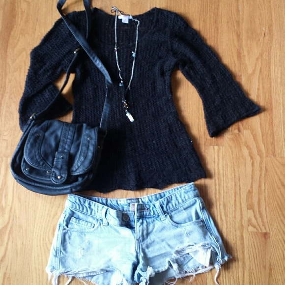 Boho knit top