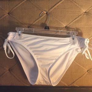White swim bottoms