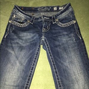 Size 26 (size 6) miss me jeans, barely worn