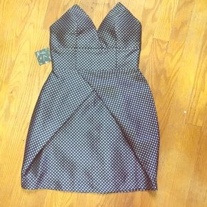 Nasty Gal strapless dress size xs