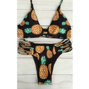 Pineapple Bikini Top