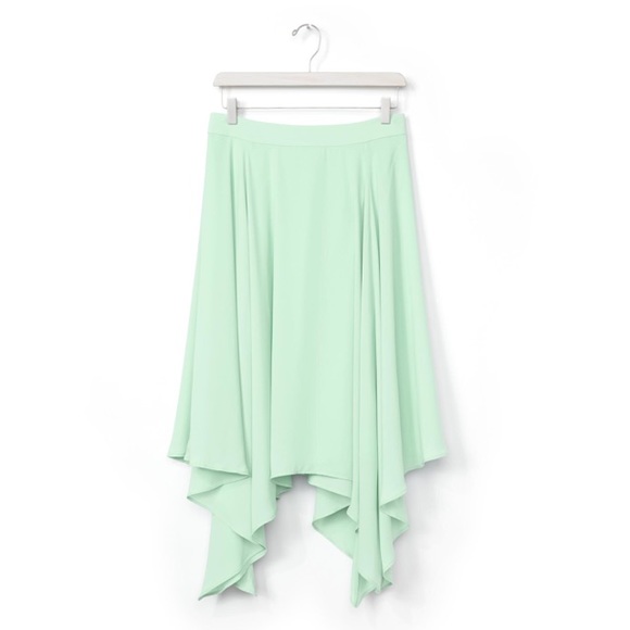 Banana Republic Dresses & Skirts - [Banana Republic]mint handkerchief circle skirt