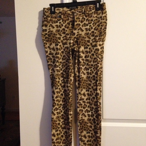 NWT Leopard Pants - Picture 1 of 6