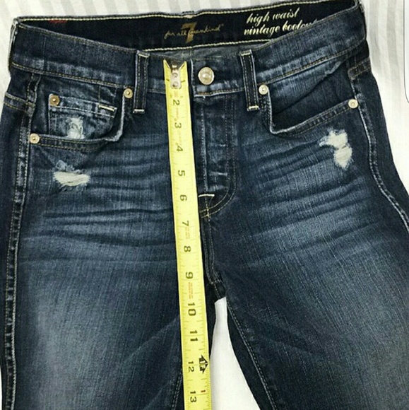 7for all mankind high-rise size 24s