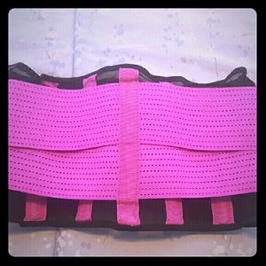 Hot pink waist trainer