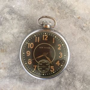 New haven antique pocket watch