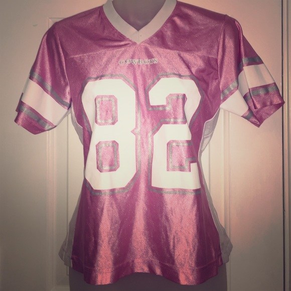 Pink Dallas Cowboys Jersey (Witten)