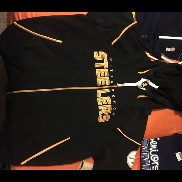 Black Steelers Jacket