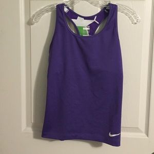 Purple Nike Racerback top (S)