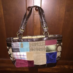 Coach large shoulder bag