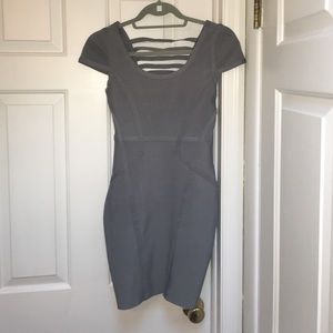 Grey Bodycon dress