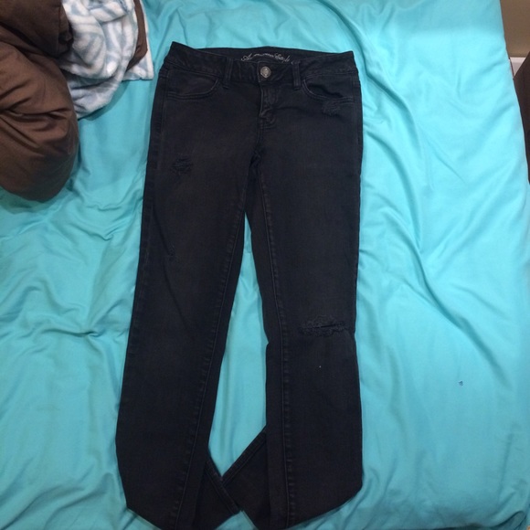 American Eagle Black Jeggings