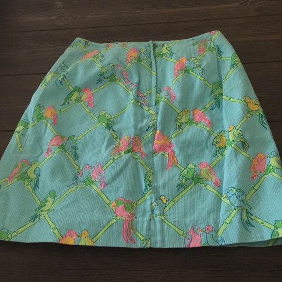 Lilly Pulitzer Vintage Parrot Skirt - Picture 3 of 3