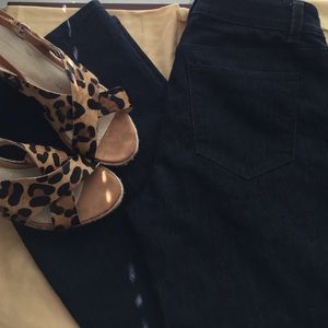 Ann Taylor dark modern fit denim