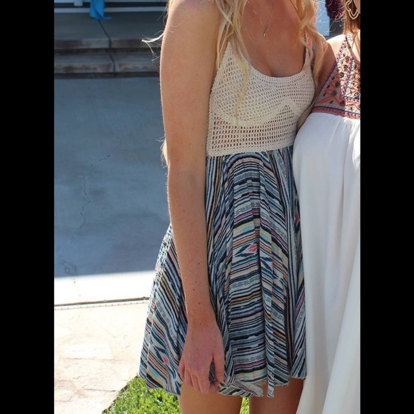 Asos crocheted dress