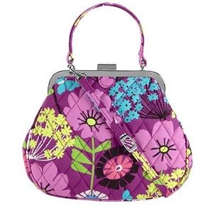 VERA BRADLEY Mini Frame Crossbody-Flutterby