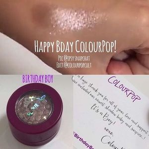 Limited Edition Colourpop Birthday Boy BNIB