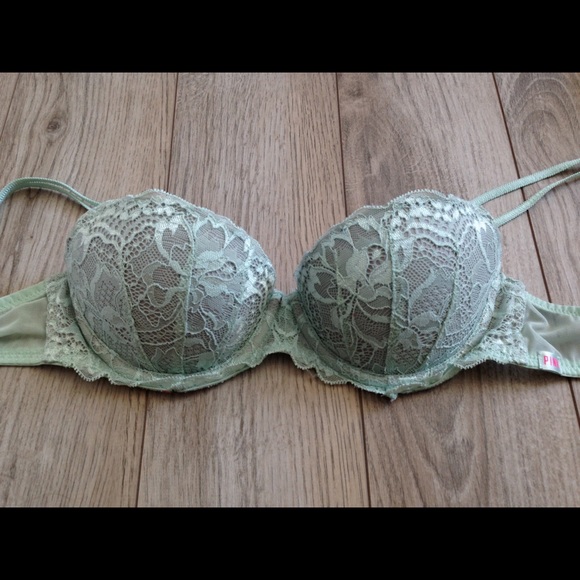 PINK lace bra