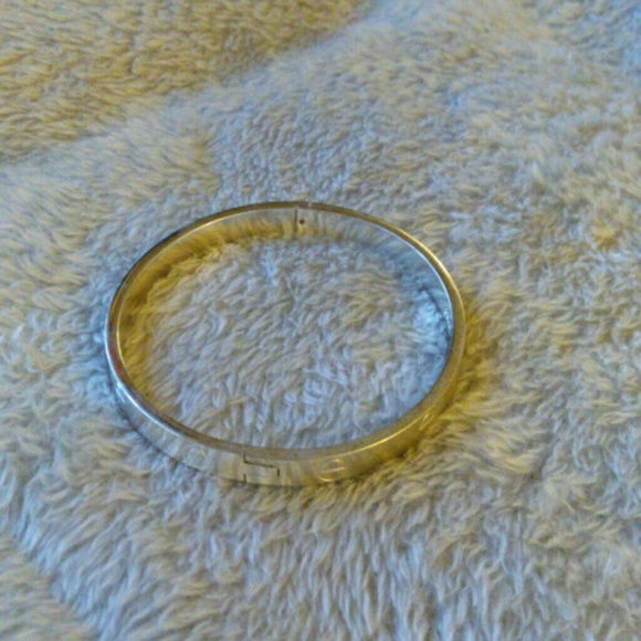Silver cuff bracelet