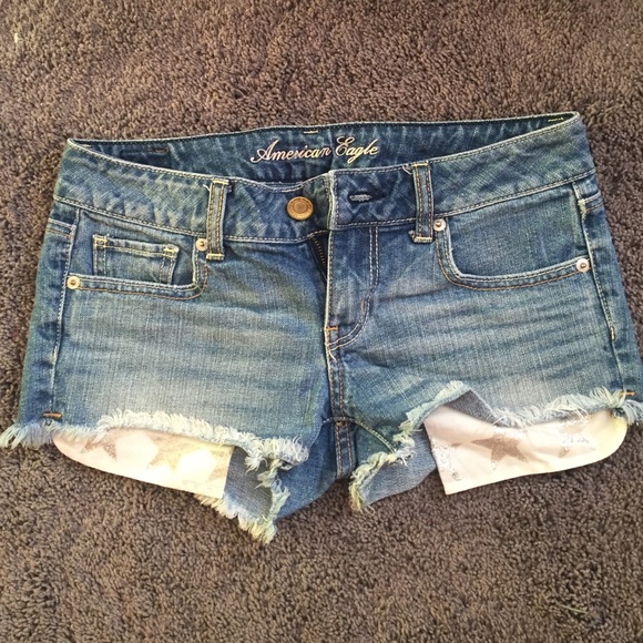 American eagle star pocket shorts