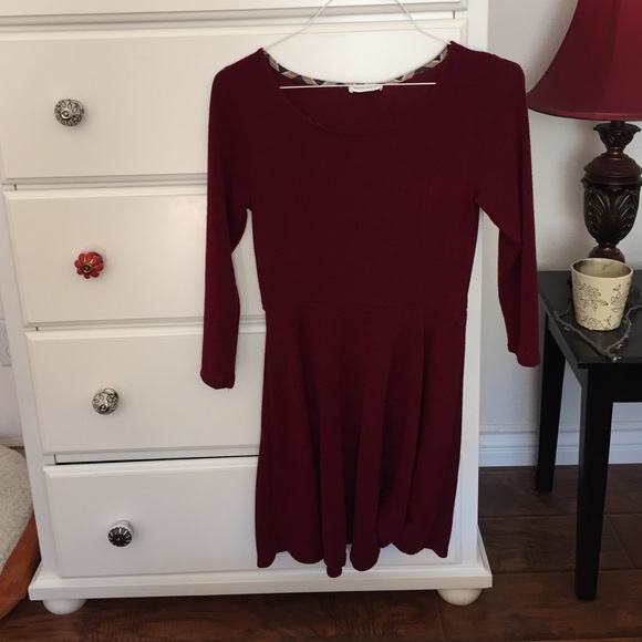 Long sleeved dress
