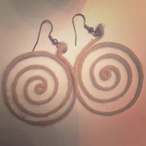 Spiral Earrings From Hawaii