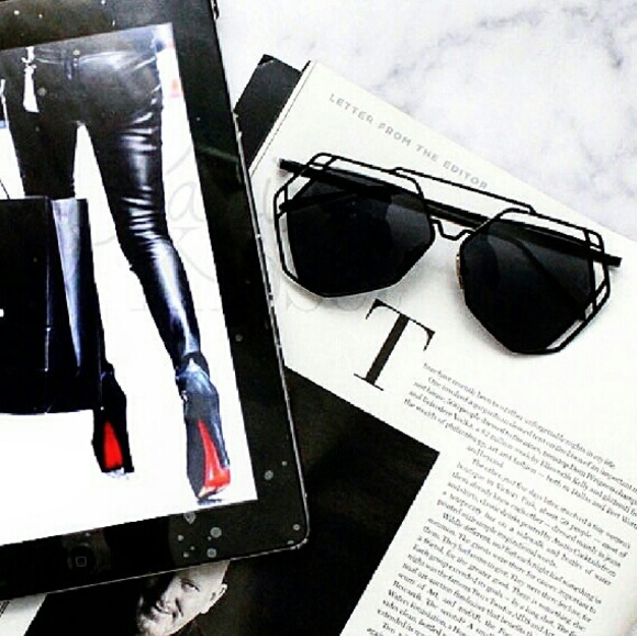 Karis' Kloset  Accessories - Accessories | Black Luna Lovegood sunnies