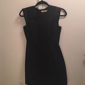 Black mini dress
