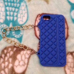 Blue iPhone 5s case