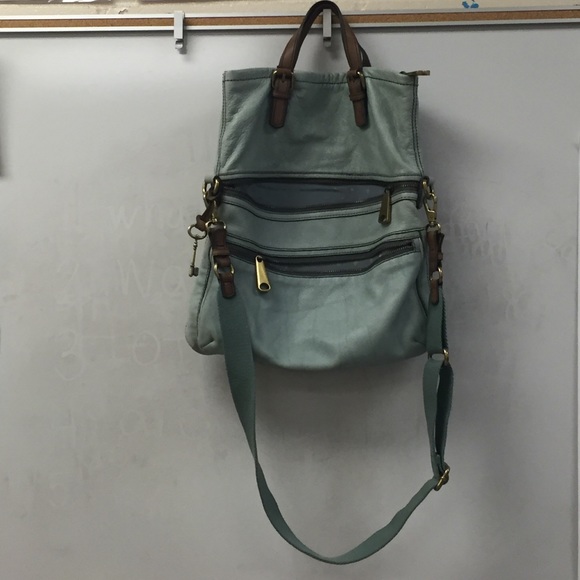 Turquoise Fossil messenger