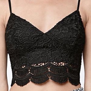 LA Hearts Lace Bralette