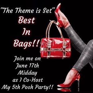 🎉 5TH POSH PARTY!!! Theme: BEST IN BAGS 🎉