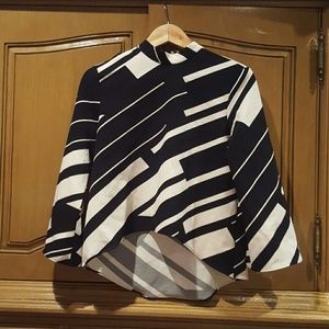 Zara Basic Bell-Sleeved shirt