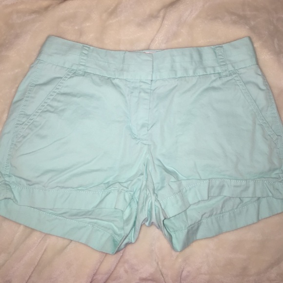 JCrew shorts— light turquoise - Picture 1 of 4