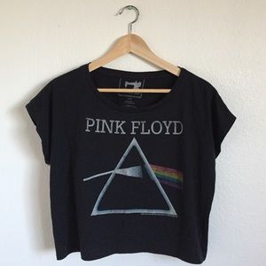 Pink Floyd crop top