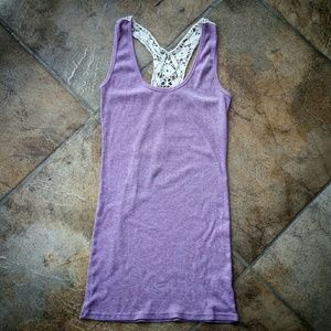 Crochet racer-back tank