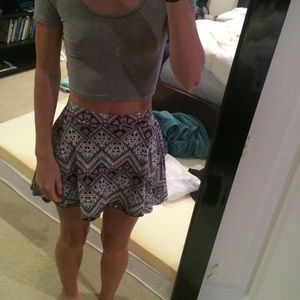 Tribal print VS "Pink" skater skirt