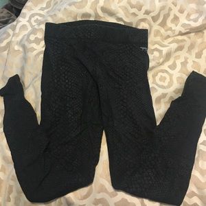Victoria's Secret PINK snake leggings