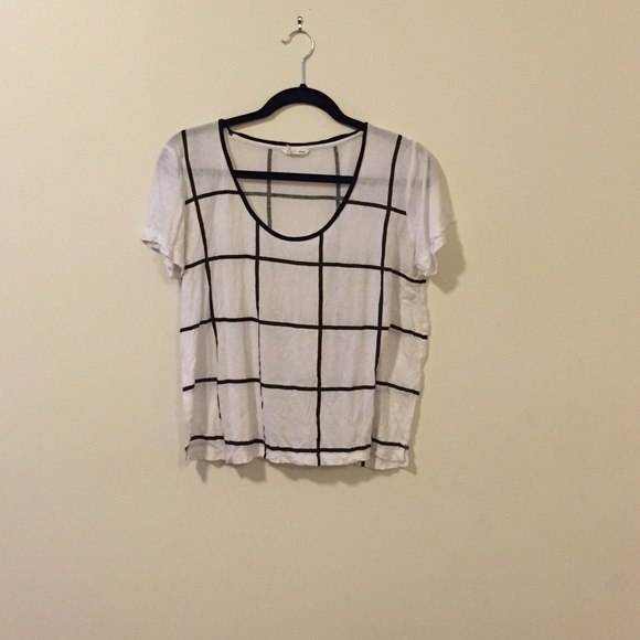 Club Monaco grid tee