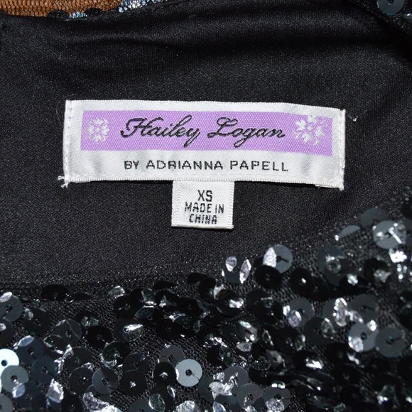 Black Sequin Dress - Picture 3 of 3