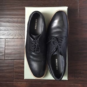 Ben Sherman Benson Black Leather Shoes