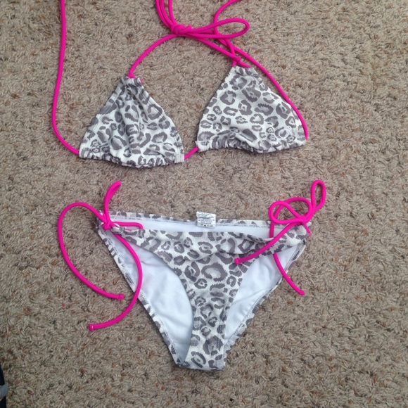 Op leopard print Bikini