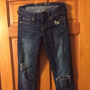 American Eagle Outfitters, skinny,  size zero